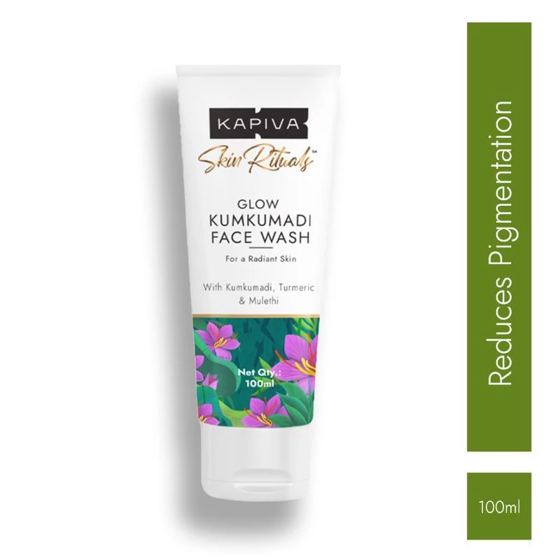 Kapiva Ayurveda Skin Rituals Kumkumadi Glow Face Wash, 100 ml-1.webp